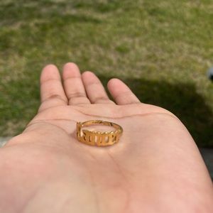 Stainless Steel Cancer Ring Adjustable Band